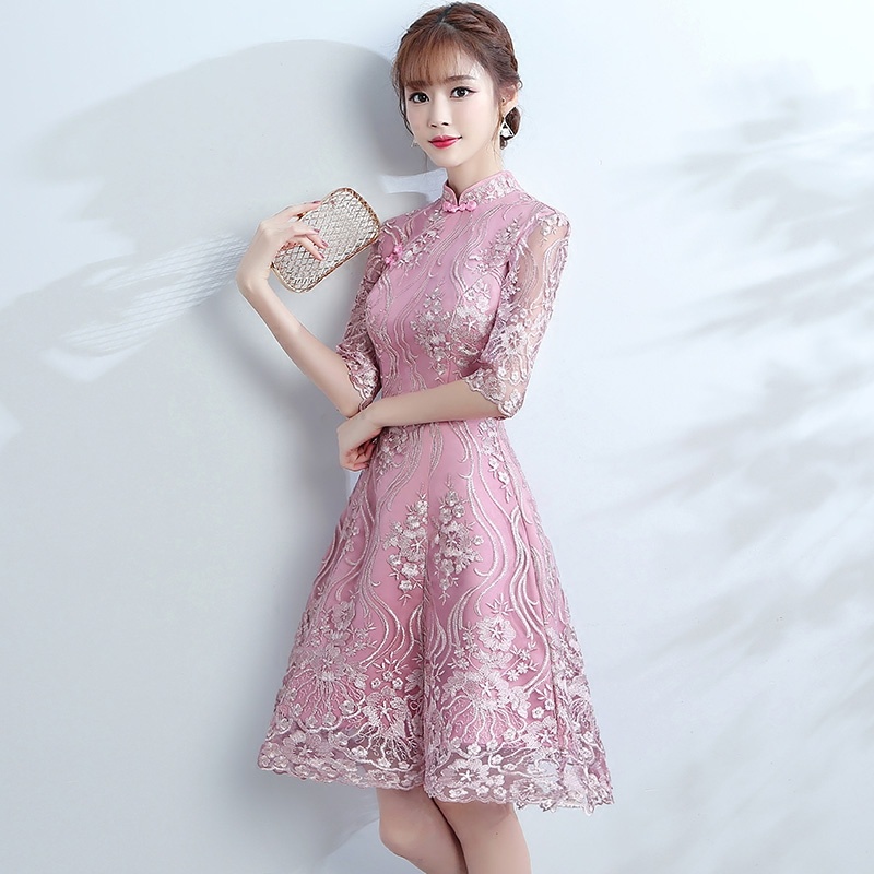 Modern Cheongsam Dress - Homecare24