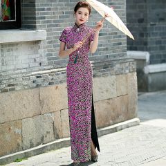 Oriental Qipao Cheongsam Chinese Dress -2PWEJ8KM8