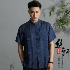 Chinese Shirt Blouse Kung Fu Costume -5J0QL1AUC-2