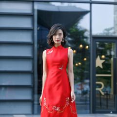 Oriental Qipao Cheongsam Chinese Dress -A5CWAM8OF-5