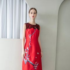 Oriental Qipao Cheongsam Chinese Dress -A5OL3QDMK-3