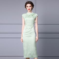 Oriental Qipao Cheongsam Chinese Dress -B9TL65AT4