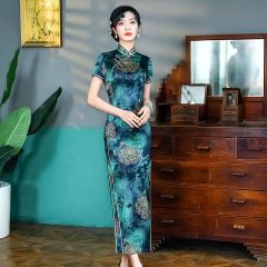 Oriental Qipao Cheongsam Chinese Dress -DD8WB71N4