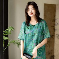 Oriental Chinese Shirt Blouse Costume -DEEAZIU6T