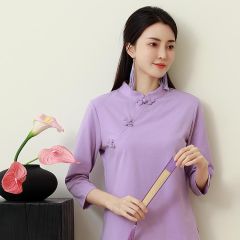 Oriental Chinese Shirt Blouse Costume -DQD6VPAYE-1