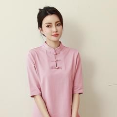 Oriental Chinese Shirt Blouse Costume -E2R20BDKF-2