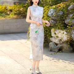 Oriental Qipao Cheongsam Chinese Dress -E3TVLI71D