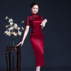 Oriental Qipao Cheongsam Chinese Dress -HLIG5S2E1-1