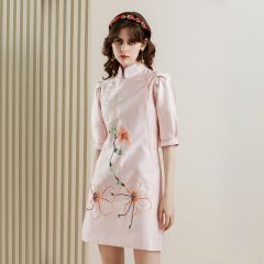 Oriental Qipao Cheongsam Chinese Dress -KSZUZ4FB2-3