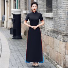 Oriental Qipao Cheongsam Chinese Dress -O0HLH2I4K