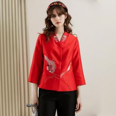 Oriental Chinese Coat Jacket Costume -OCLEO7UR6-1