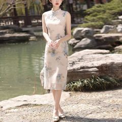 Oriental Qipao Cheongsam Chinese Dress -QIFX12CUO
