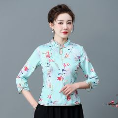 Oriental Chinese Shirt Blouse Costume -TND63TG7N-6