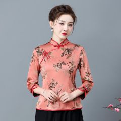 Oriental Chinese Shirt Blouse Costume -TND63TG7N-8
