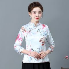 Oriental Chinese Shirt Blouse Costume -TND63TG7N-9
