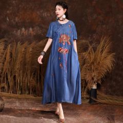 Oriental Qipao Cheongsam Chinese Dress -X80LFUBJ3