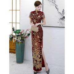 Oriental Qipao Cheongsam Chinese Dress -Y9FS6KVJB