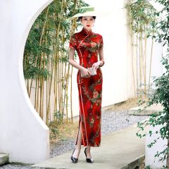 Oriental Qipao Cheongsam Chinese Dress -YM00YIUWK