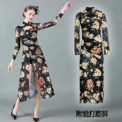 Oriental Qipao Cheongsam Chinese Dress -YZCSZMC8B-1