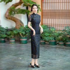 Oriental Qipao Cheongsam Chinese Dress -5L7RIBD87-1