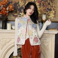 Oriental Chinese Coat Jacket Costume -NCRE5SAN-2