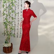 Oriental Qipao Cheongsam Chinese Dress -9FXKW67MW-4