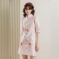 Oriental Qipao Cheongsam Chinese Dress -KSZUZ4FB2-3